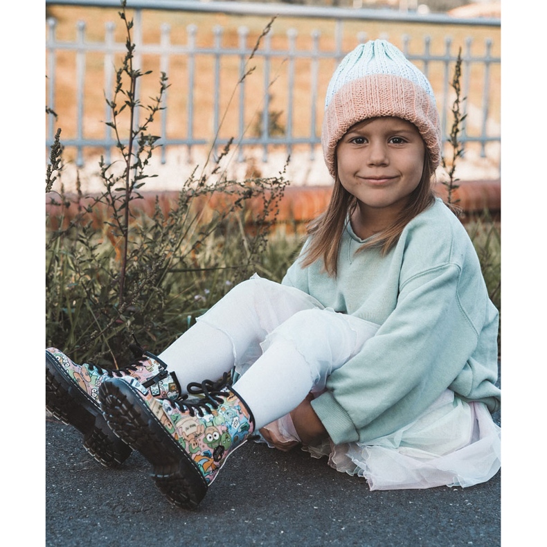 FR1 Botas Abrigadas Infantiles Estampado Rosa Dexi rosado multicolor 1