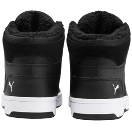 Puma Rebound Layup Piel Sd Jr 37049701 negro 3