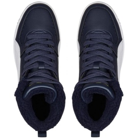 Puma Rebound Joy Fur Jr 375477 07 azul marino 1