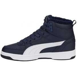 Puma Rebound Joy Fur Jr 375477 07 azul marino 2