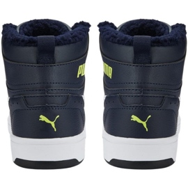 Puma Rebound Joy Fur Jr 375477 07 azul marino 3