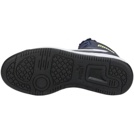 Puma Rebound Joy Fur Jr 375477 07 azul marino 4