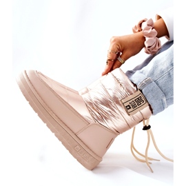 Botas de nieve para mujer Big Star II274121 Beige 1 Botas de nieve para mujer Big Star II274121 Beige 1