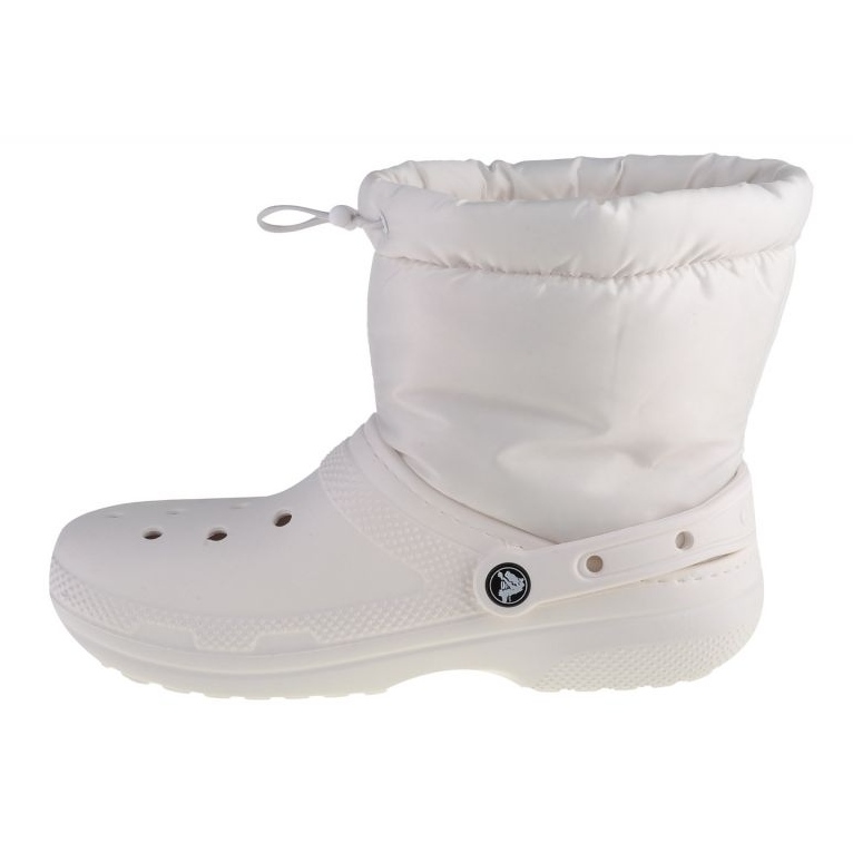 Bota Crocs Classic con forro Neo Puff 206630-143 blanco 1