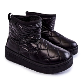 Botas de nieve cálidas negras para niños Big Star KK374242 negro 6