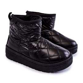 Botas de nieve cálidas negras para niños Big Star KK374242 negro 3