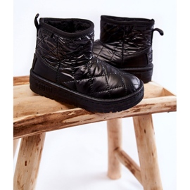 Botas de nieve cálidas negras para niños Big Star KK374242 negro 2