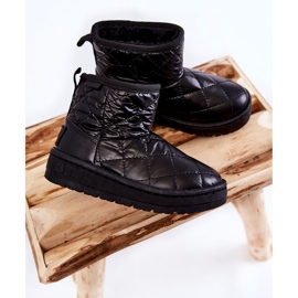 Botas de nieve cálidas negras para niños Big Star KK374242 negro 5