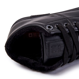 Zapatillas clásicas de cuero para hombre Big Star KK174348 Negro 3
