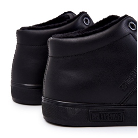 Zapatillas clásicas de cuero para hombre Big Star KK174348 Negro 1