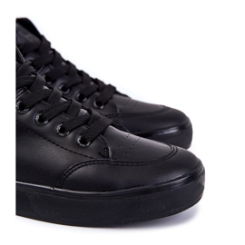 Zapatillas clásicas de cuero para hombre Big Star KK174348 Negro 2