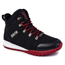 Zapatos Trekking Hombre Memory Foam Big Star KK174112 Negro 5