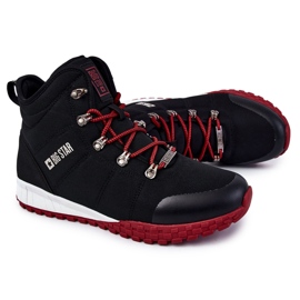 Zapatos Trekking Hombre Memory Foam Big Star KK174112 Negro 3
