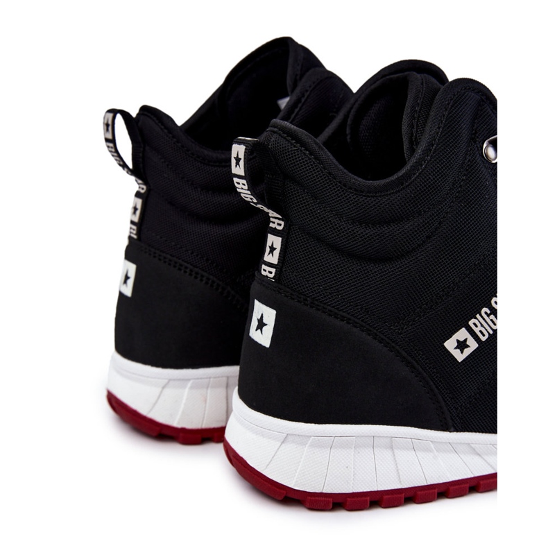 Zapatos Trekking Hombre Memory Foam Big Star KK174112 Negro 2