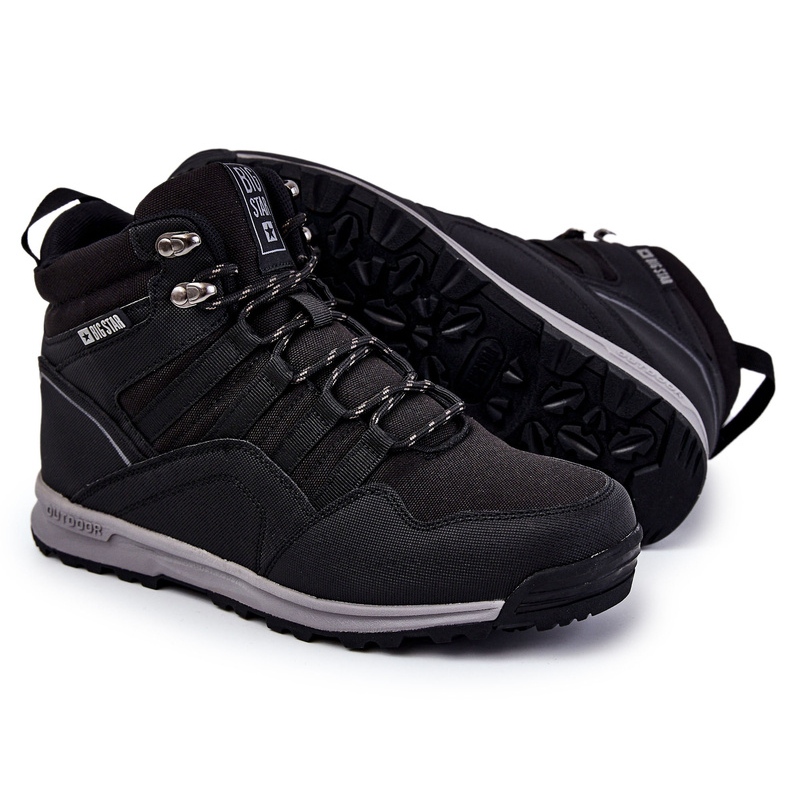 Zapatos Trekking Hombre Negro Big Star MM174016 - KeeShoes