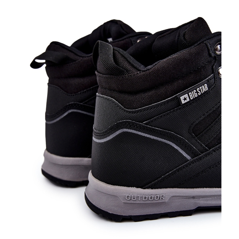 Zapatos Térmicos De Trekking Para Hombre Big Star KK174371 Negro 1