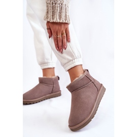 Botas De Nieve Bajas De Ante Para Mujer Grey Shelie beige 2 Botas De Nieve Bajas De Ante Para Mujer Grey Shelie beige 2