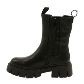 Trabajadores aislados de piel de mujer Evento 22BT35-5040 Negro 1