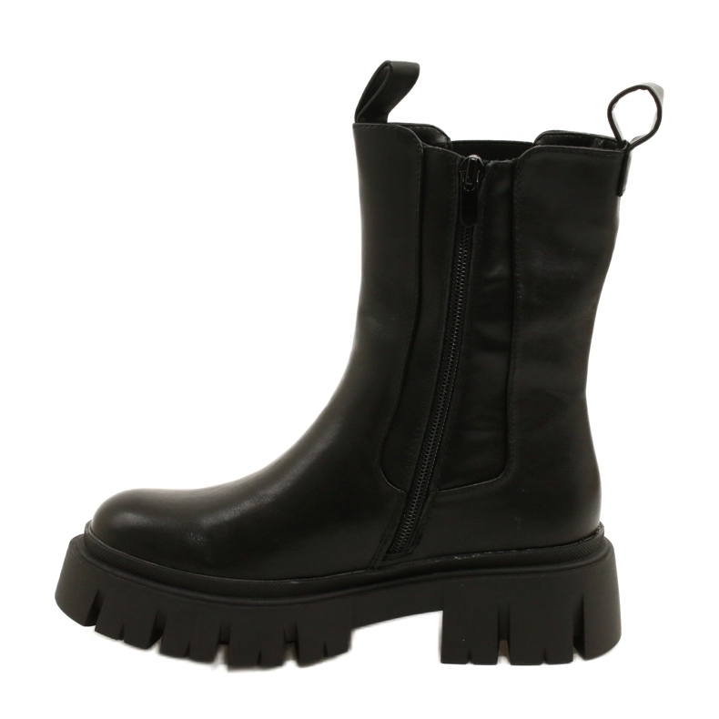 Trabajadores aislados de piel de mujer Evento 22BT35-5040 Negro 1