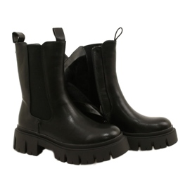 Trabajadores aislados de piel de mujer Evento 22BT35-5040 Negro 4