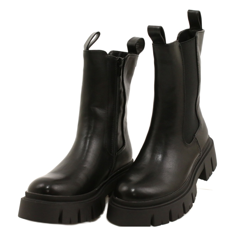 Trabajadores aislados de piel de mujer Evento 22BT35-5040 Negro 2