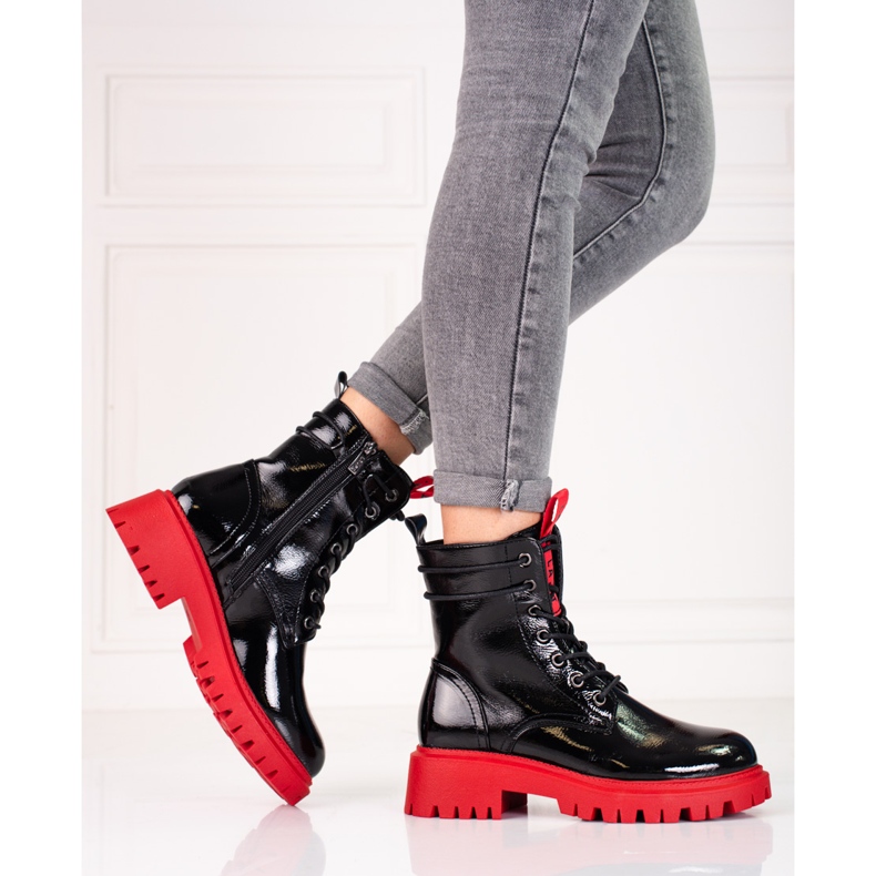 Trabajadoras de Shelovet con suela roja. negro 1