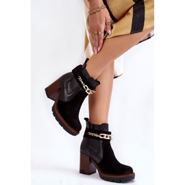 Botas de piel mujer Maciejka 05781-01 Negro 4