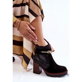 Botas de piel mujer Maciejka 05781-01 Negro 6