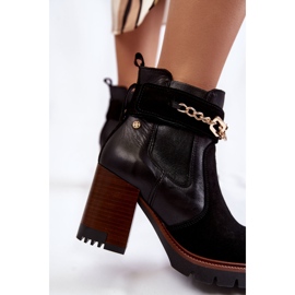 Botas de piel mujer Maciejka 05781-01 Negro 3
