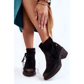 Botines Mujer Ante Maciejka 05720-01 Negro 1