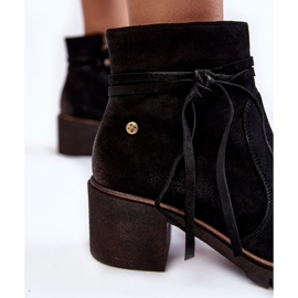 Botines Mujer Ante Maciejka 05720-01 Negro 5