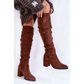 PL4 Botas Mosqueteras Ante La.Fi 270065FX-SU Marrón 3