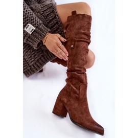 PL4 Botas Mosqueteras Ante La.Fi 270065FX-SU Marrón 5