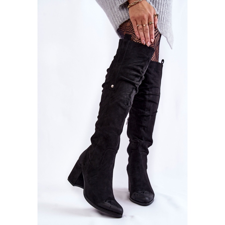 PL4 Botas Mosqueteras Ante La.Fi 270065B-SU Negro 1