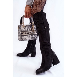PL4 Botas Mosqueteras Ante La.Fi 270065B-SU Negro 2