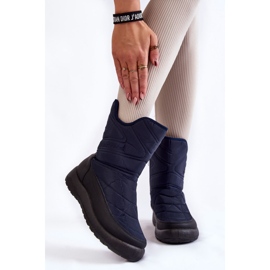 Botas de nieve Winessa High Warm azul marino 1 Botas de nieve Winessa High Warm azul marino 1
