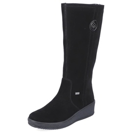 Botas nobuk con aislamiento de lana de oveja Rieker Y4470 negro 11