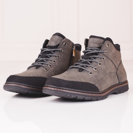 Botas altas de hombre Shelovet gris 2