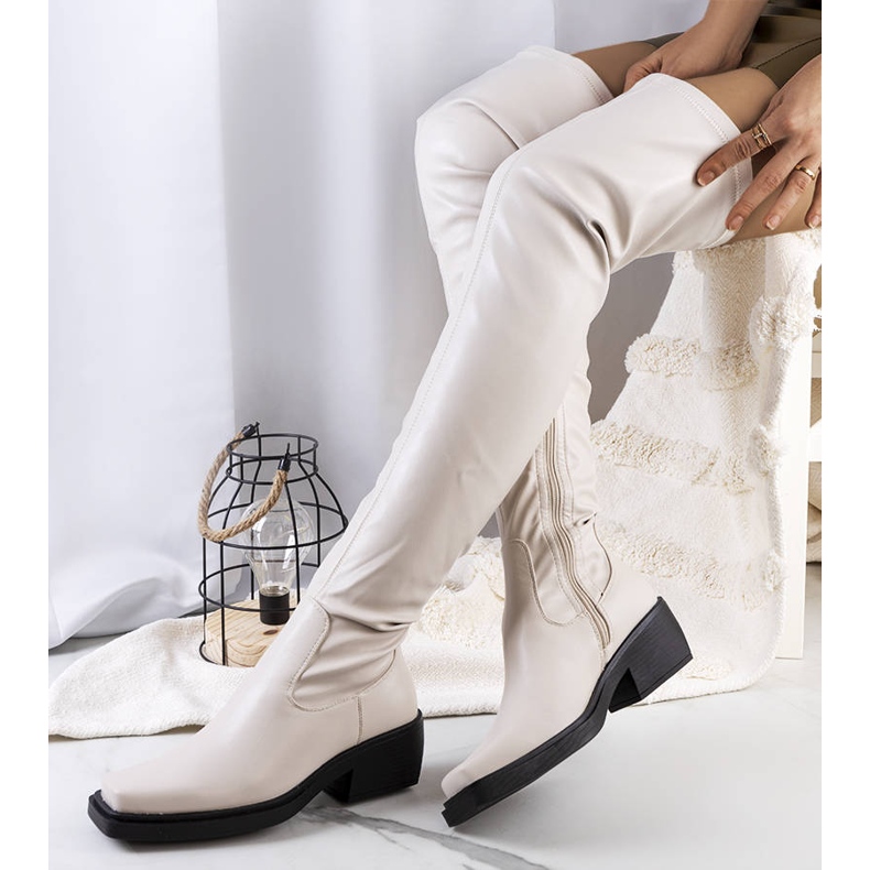 PA1 Botas beige Delore 2 PA1 Botas beige Delore 2