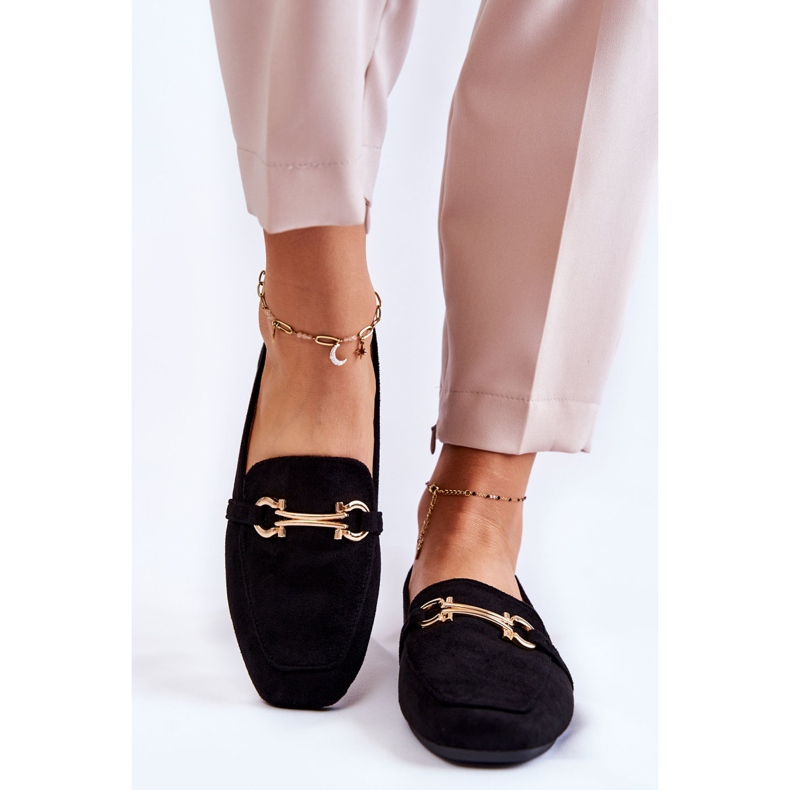 FB2 Mocasines negros Roddie Classic de ante 2