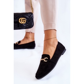FB2 Mocasines negros Roddie Classic de ante 3
