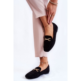 FB2 Mocasines negros Roddie Classic de ante 4