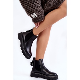 PA1 Botas Jodhpur Mujer Clásicas Negras Atelio negro 2