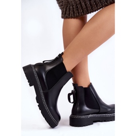 PA1 Botas Jodhpur Mujer Clásicas Negras Atelio negro 4