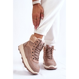 Botas cálidas Trappers Lee Cooper LCJ-22-44-1363 Rosa rosado 1