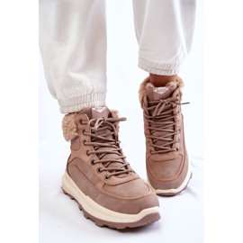 Botas cálidas Trappers Lee Cooper LCJ-22-44-1363 Rosa rosado 4