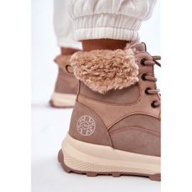 Botas cálidas Trappers Lee Cooper LCJ-22-44-1363 Rosa rosado 5
