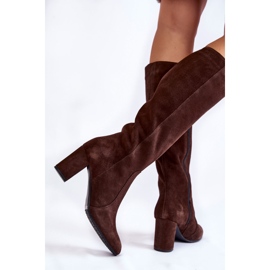 Botas Mujer Ante Laura Messi 1415 Marrón 6