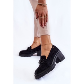 Vinceza Zapatos De Tacón Mujer Ante Negro Sanya 3