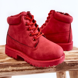 FR1 Botas Infantiles Trapper Con Cremalleras Rojo Dexter 2 FR1 Botas Infantiles Trapper Con Cremalleras Rojo Dexter 2